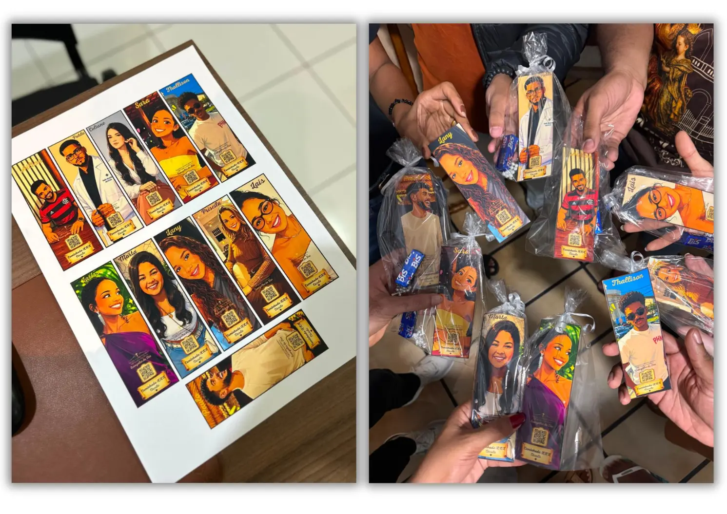 Exemplo real de marcadores personalizados para pastoral
